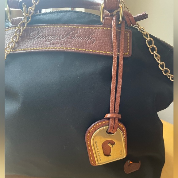 Dooney & Bourke Black Vinyl Crossbody - Picture 9 of 14